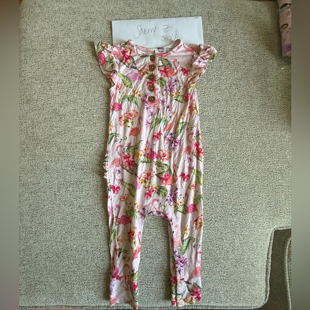 Posh Peanut Leilani Romper 2T